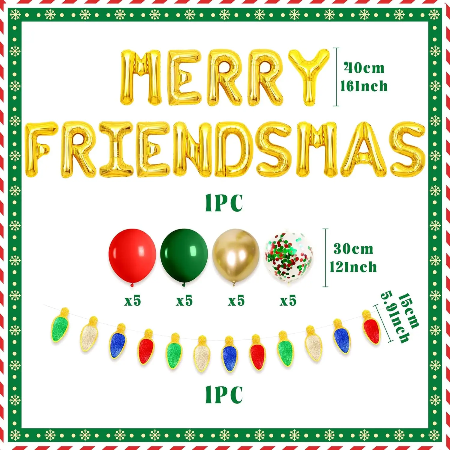 Lavender Merry Friends dekorasi pesta selamat teman balon spanduk Selamat Pesta Natal bertema teman-teman