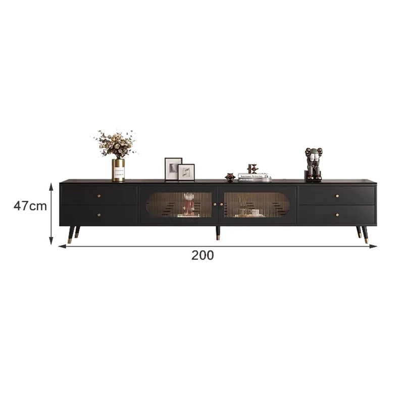 Retro Meticulous Tv Stand Elegant Textured Practical Premium Tv Stand French Classic Meubles De Maison Living Room Furniture