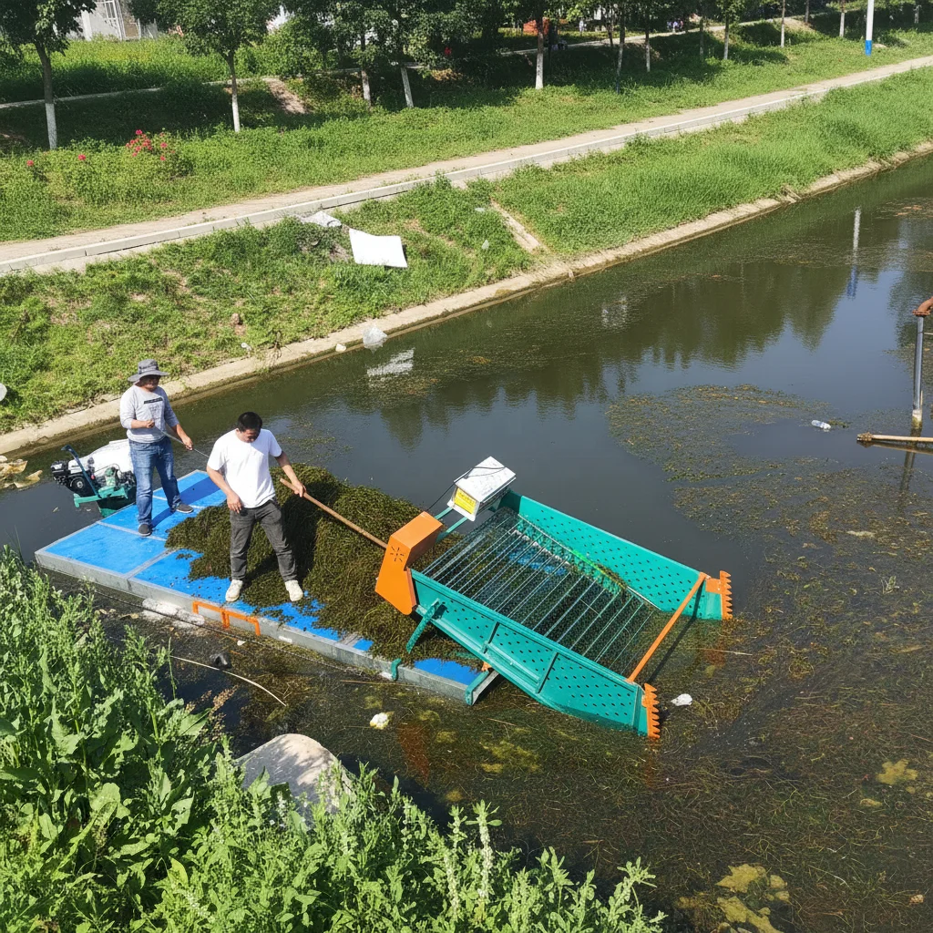 Paddle Wheel Propeller Boat Mowing Boat Hanger Water Feeding Vessel Shrimp & Crab Friendly Aquatic Underwater Propulsion