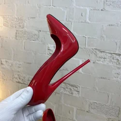 FHC 2024 New 16cm Extremely High Heels,Women Pumps,Spring Satage Show Dance Shoes,Shallow Out,Slip On,Red,White,Black,Dropship