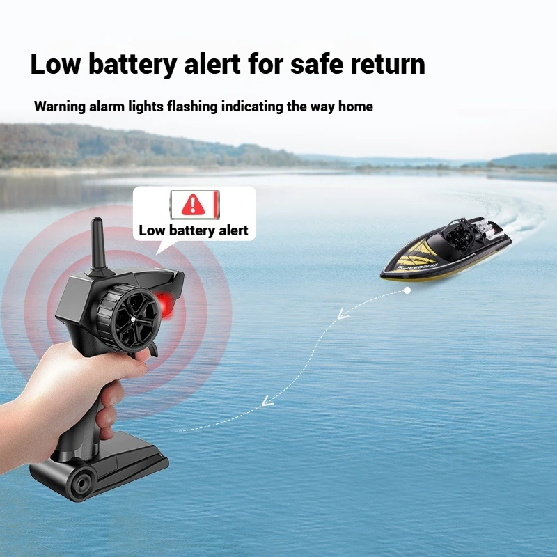 夏の新作 Q12 ラジコンボート 高速スピードボート 高馬力 充電式 おもちゃのボート 発売開始 ボートモデル ギフト