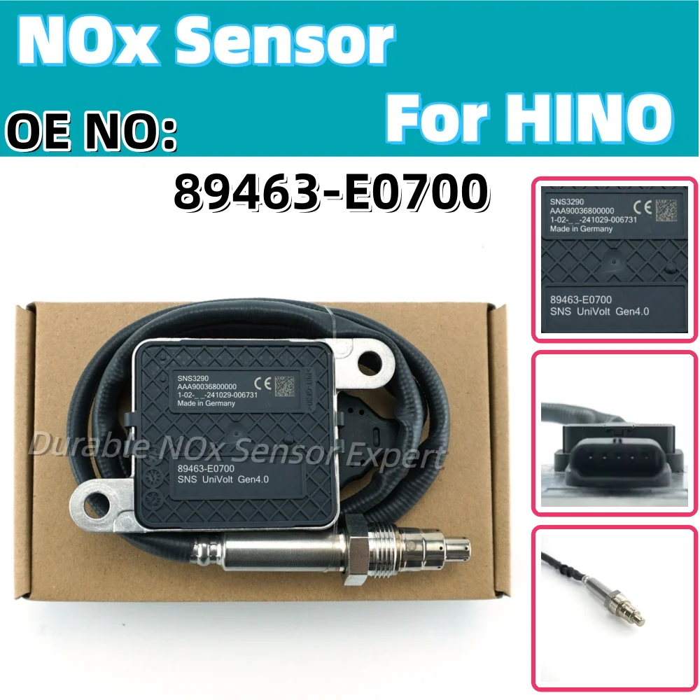 89463-E0700 89463E0700 89463 E0700 Original New Nitrogen Oxide Sensor NOx Sensor 89463-E0700 For Toyota Hino Truck