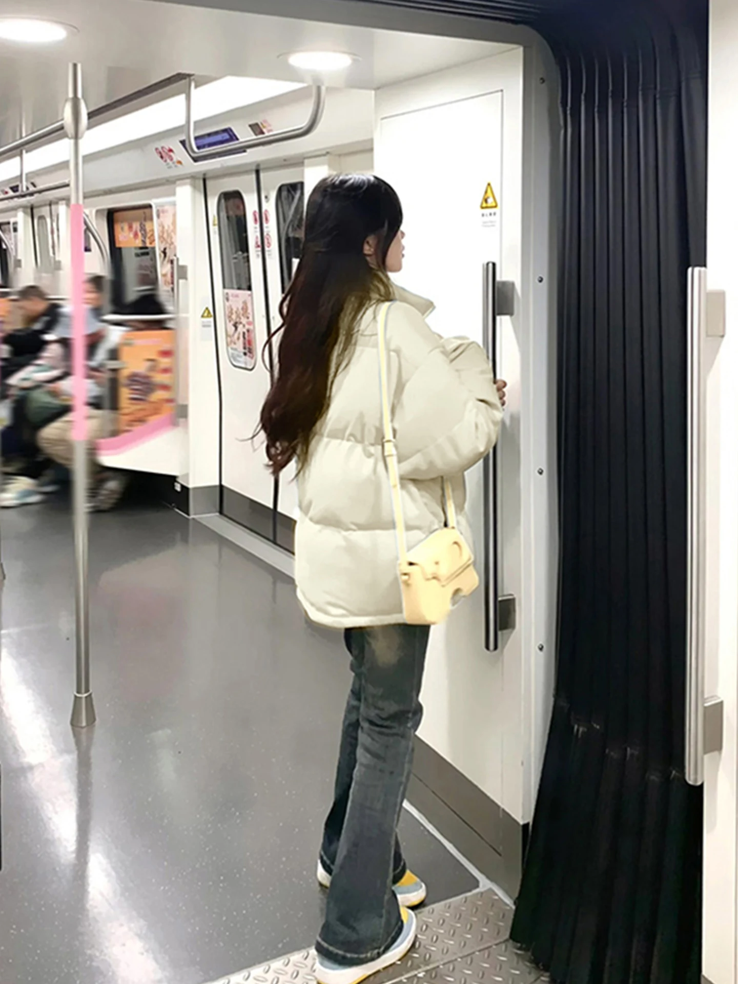 

Пальто-парка из натурального меха для женщин, с флисовой подкладкой и шерпа-вкладышем, уютное, теплое, утепленное, толстое, для зимы, защита от снега, для активного отдыха