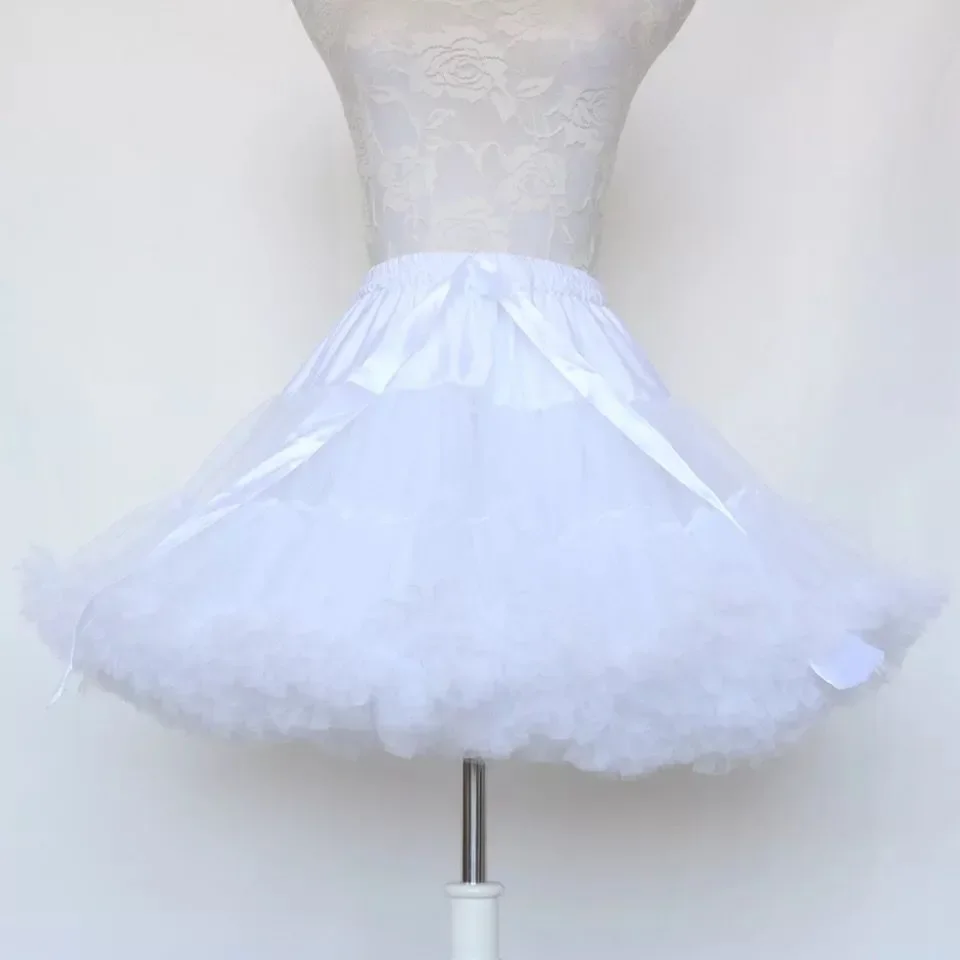 Бальное платье, Нижняя юбка, короткое платье, подъюбник, Лолита, балетная юбка-пачка, юбка рокабилли кринолин для свадьбы, платье