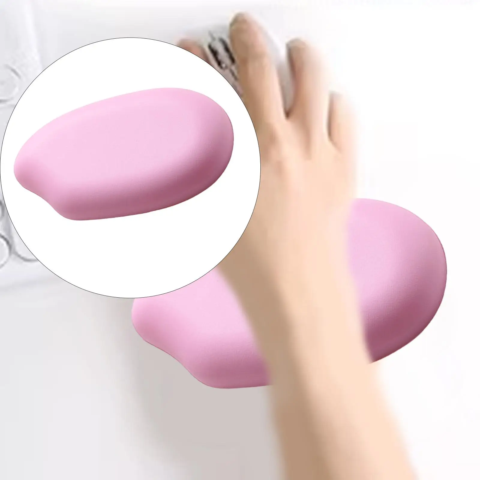 Keyboard Wrist Rest Pad Family Friends Gift Ergonomic Anti Slip for Office Worker Mechanical Keyboard Workshop Computer Typist