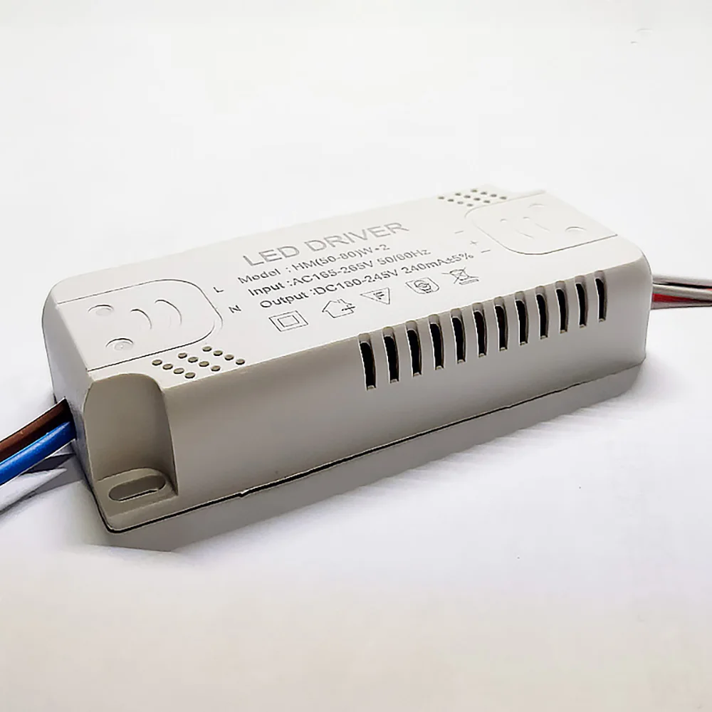 ZHMZH AC220V LED Driver 240mA alimentatore a corrente costante 40-60W * 4 50-70W * 6 50-72W * 8 trasformatore di illuminazione per lampada da