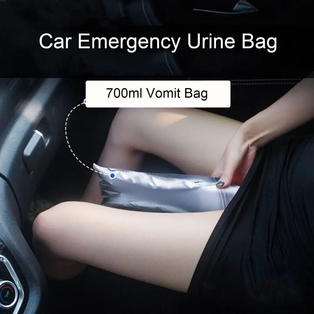 700ml Vomit Bag Disposable Women Men Urinal Urination Device Travel Outdoor Camping Urine Bag Trash Bag Leakproof Sickness Pouch