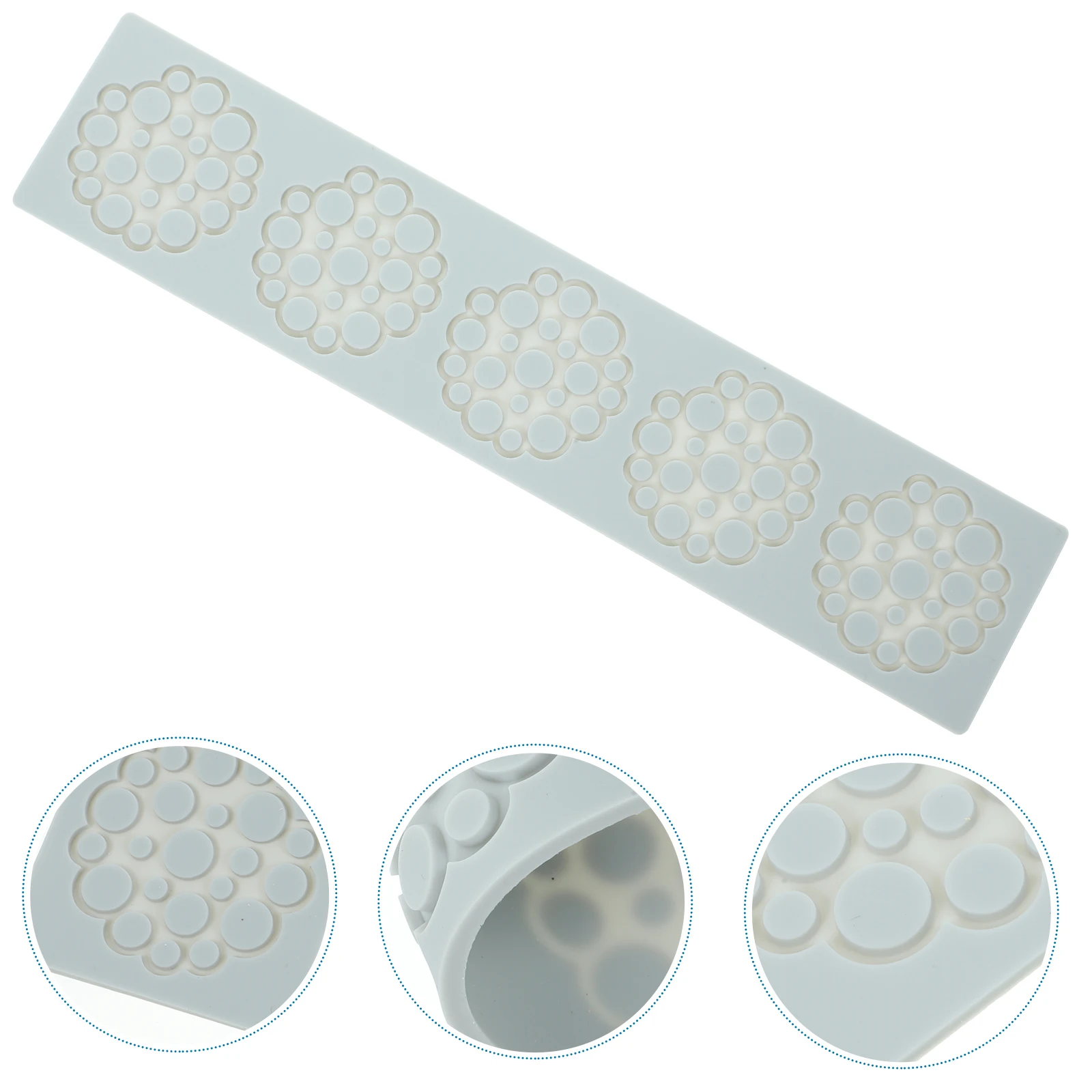 

Decoration Cake Mold Silicone Fondant Baking Moulds Love Round Dessert Flexible