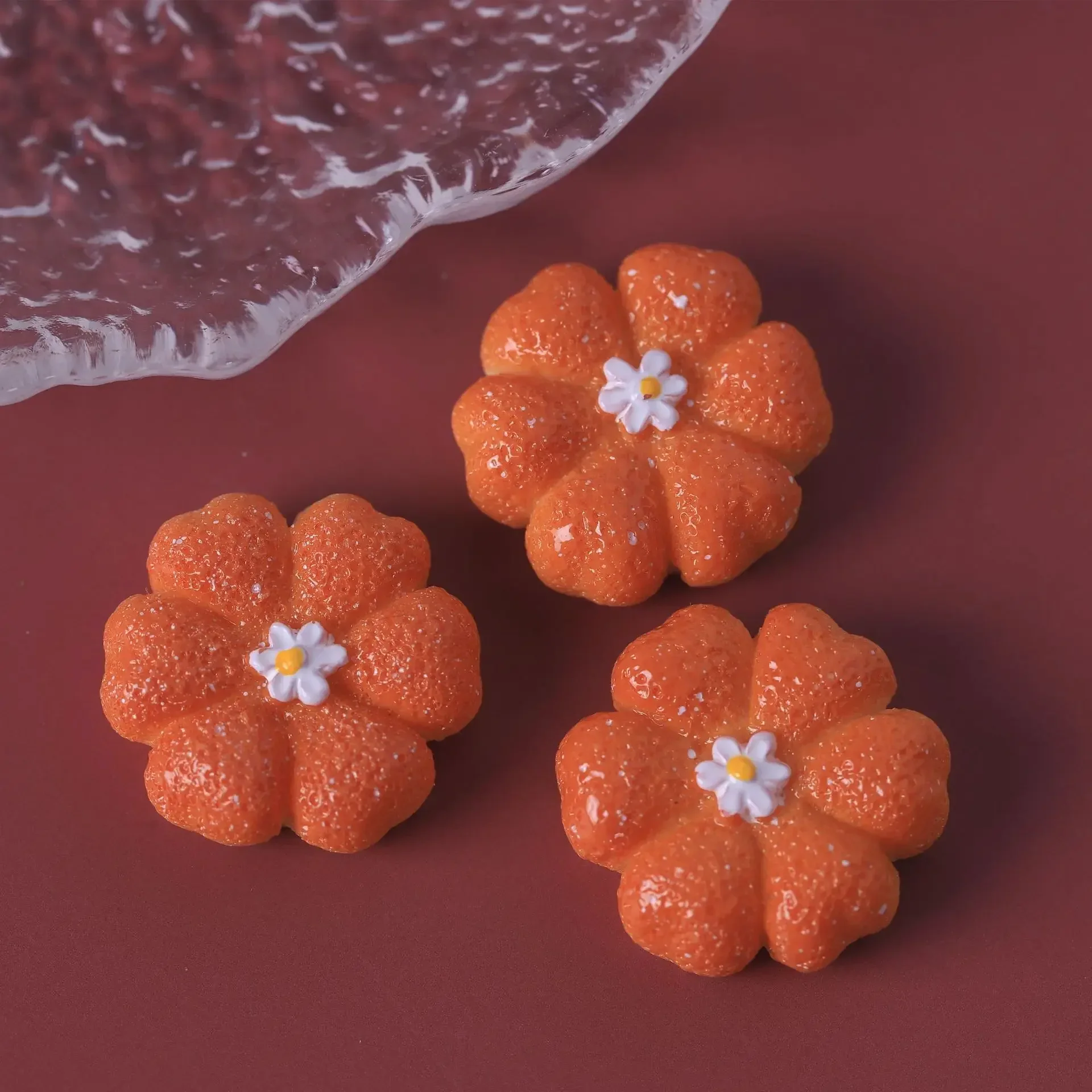 دمية 3 قطعة كريم الخبز دونت نخب كريم الحلوى المطبخ المشهد الراتنج إكسسوارات دمي المفاتيح ديكور المنزل الزينة