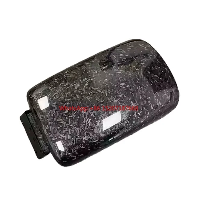 Wholesale Armrest Cover Dry Carbon Fiber Replacement Armrest Cover For Infiniti Q50 2014+