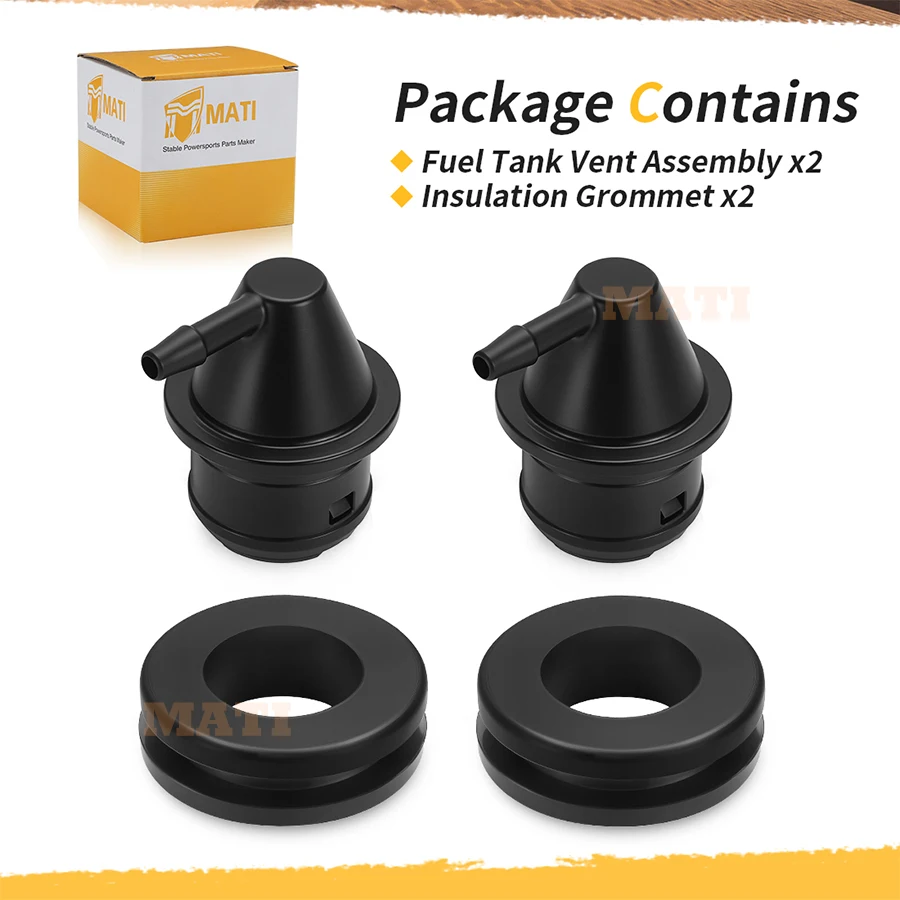 M MATI 2PCS Fuel Tank Vent &Insulation Grommet For Club Car DS Precedent 1992-2015