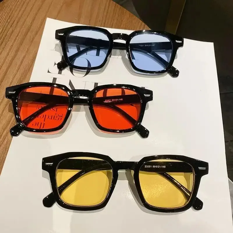 

Men Rectangle Vintage Sunglasses Fashion Design Brand Sun Glasses Female Lady Eyeglass Cat Eye Casual Goggles UV400