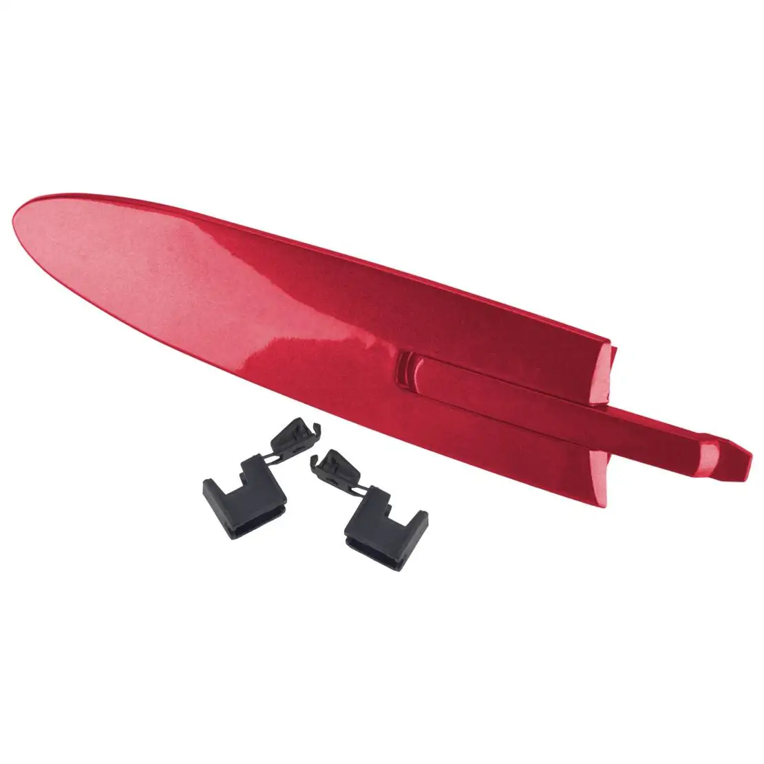 Red Rear Left Convertible Roof Top Rack Molding Port Hinge Cover Cap Trim with 2 Clips Fit For BMW 3 4 Series M3 M4 E93 F33 F83 view 2