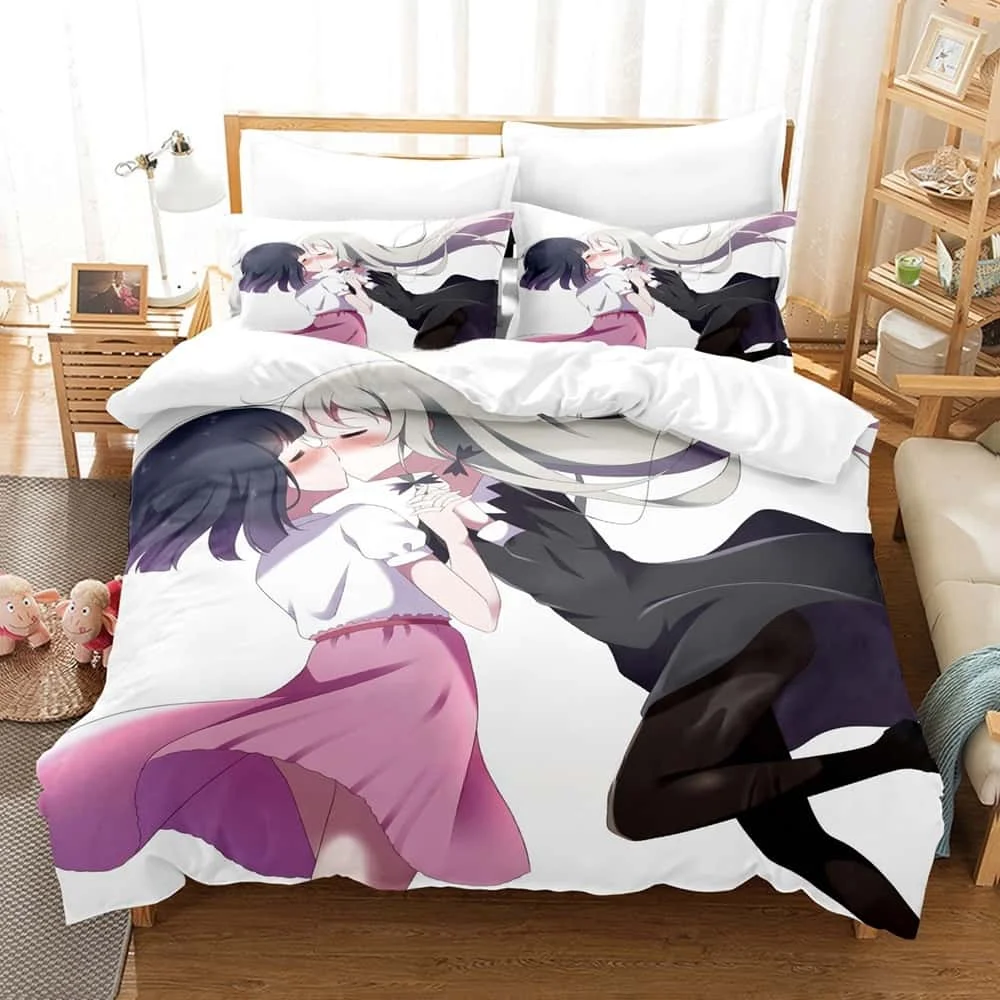 Ms. Vampire Who Lives In My Neighborhood Bedding Set Single Twin Full Queen King Size Bed Set Adult Kid Bedroom Duvet Cover Sets