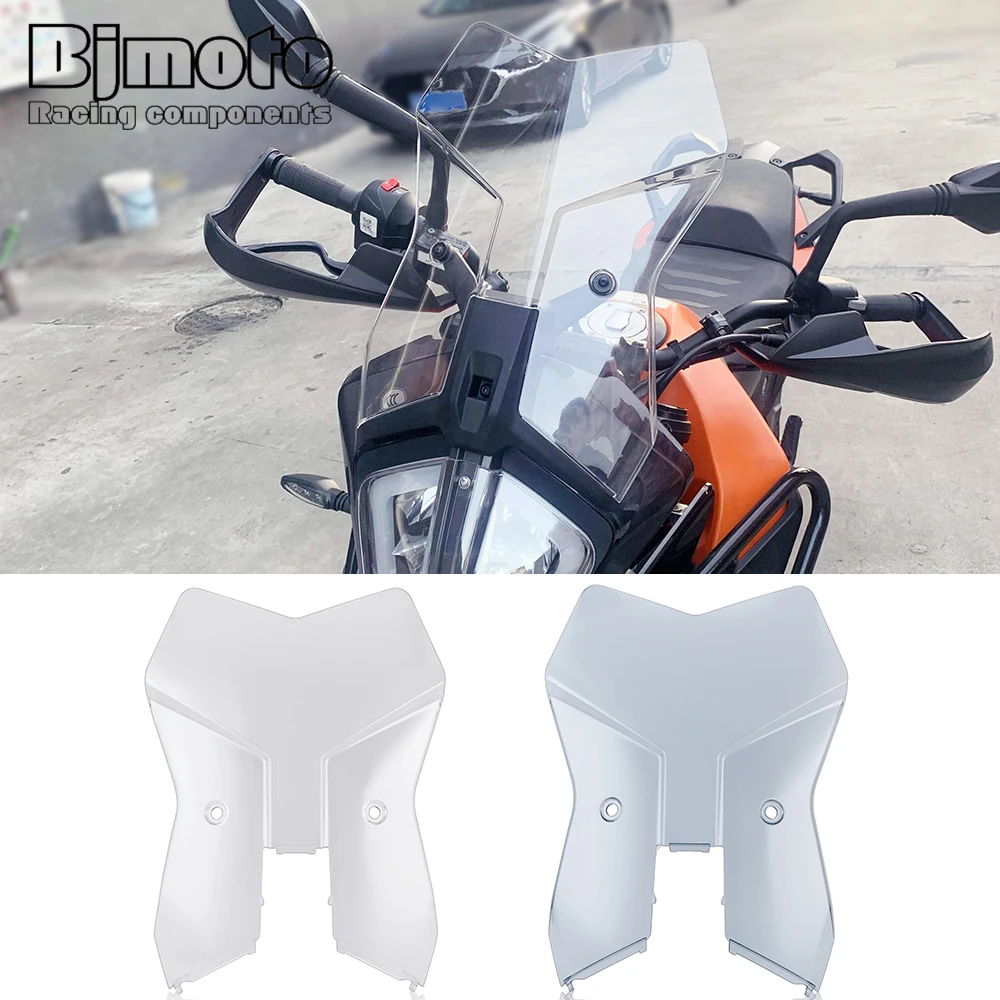 Motorcycle Windshield For K-TM 390 ADV Adventure 2020 2021 Front Screen Windscreen Air Deflector Wind Shield