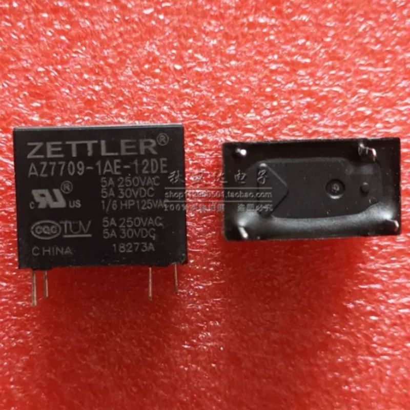 New relay AZ7709-1AE-12DE 12VDC 4-pin