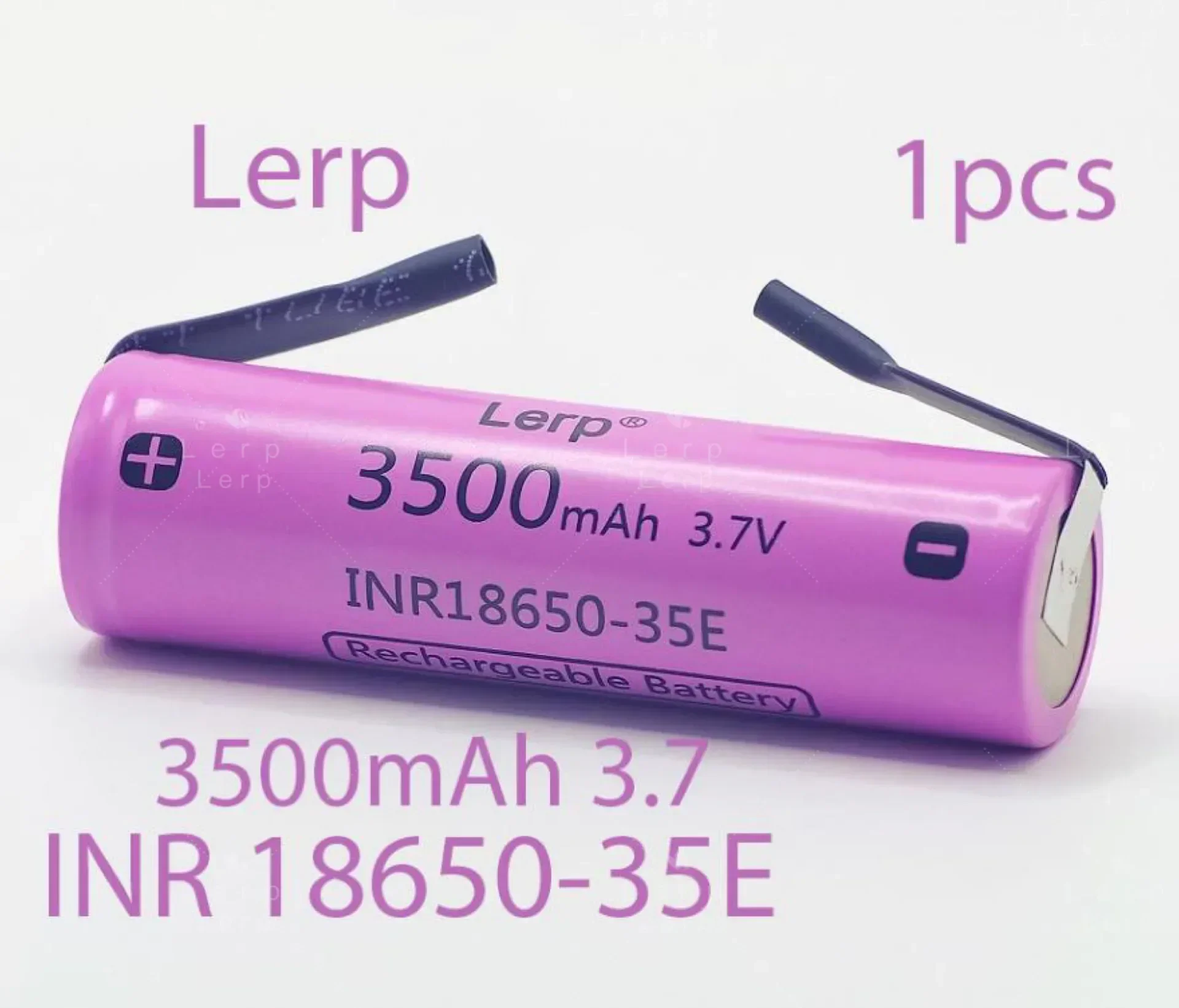 Batería recargable de iones de litio, 100% original, 186503500 mAh, 25A, descarga INR 186503500 mAh, 3.7V