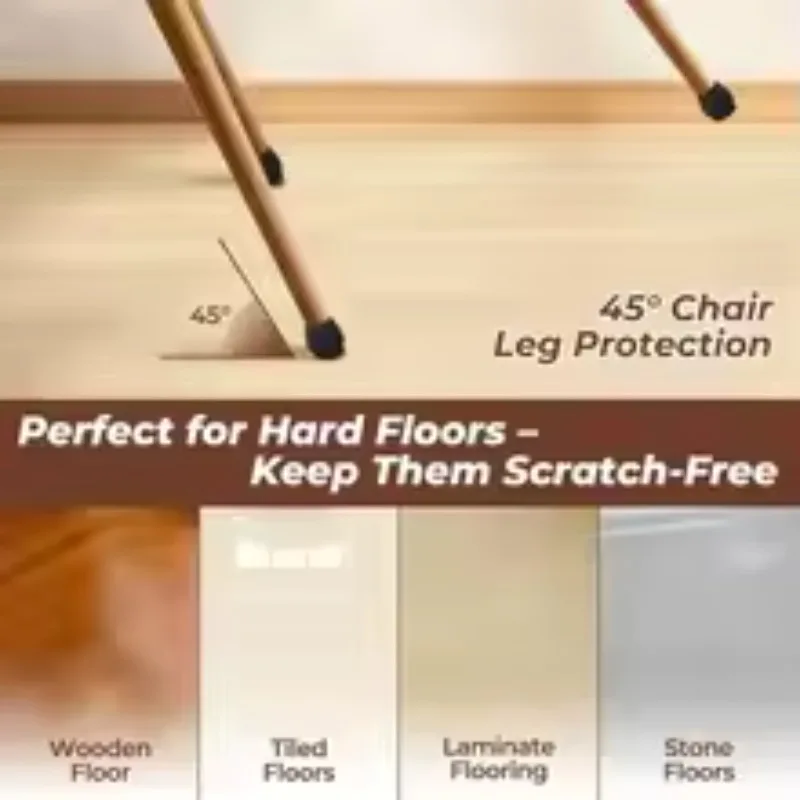 24/4pcs Chair Leg Caps Silicone Feet Protector Pads Furniture Table Covers Socks Plugs Cover Furniture Leveling Feet Home Decor image 6
