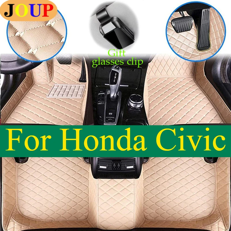 

For Honda P7 Civic Sedan/Hatchback 4-Door Coupe 2-Door Car Floor Mats Custom All Weather Carpets Covers Left /Right Hand Drive