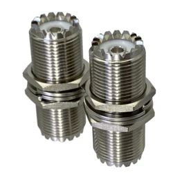 PL-259 λ²ν¬ν€λ 컀λ₯ν° 50ohm μνΌλμ€ UHF μ-UHF μ μ΄λν° SO239 λΌλμ€ μ΄λν°μ© λνΈ λ²ν¬ν€λ ν¨λ λ§μ΄νΈ