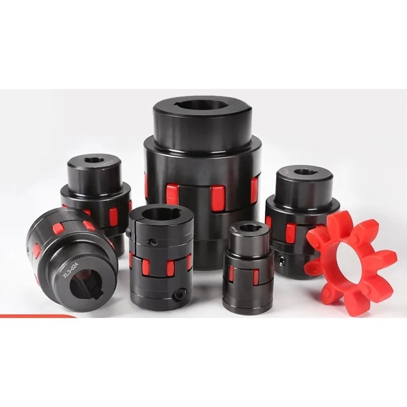 45 Steel Star Coupling Motor Coupling XL3 Claw ML Air Compressor Elastic Torque