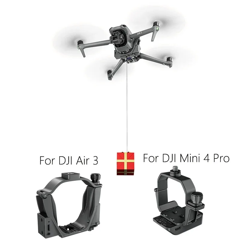 

STARTRC Airdrop System for DJI Mini 4 Pro/Air 3 Drone Light-Sensitive Wedding Scene Fishing Bait Rescue Rescue Deliver Thrower