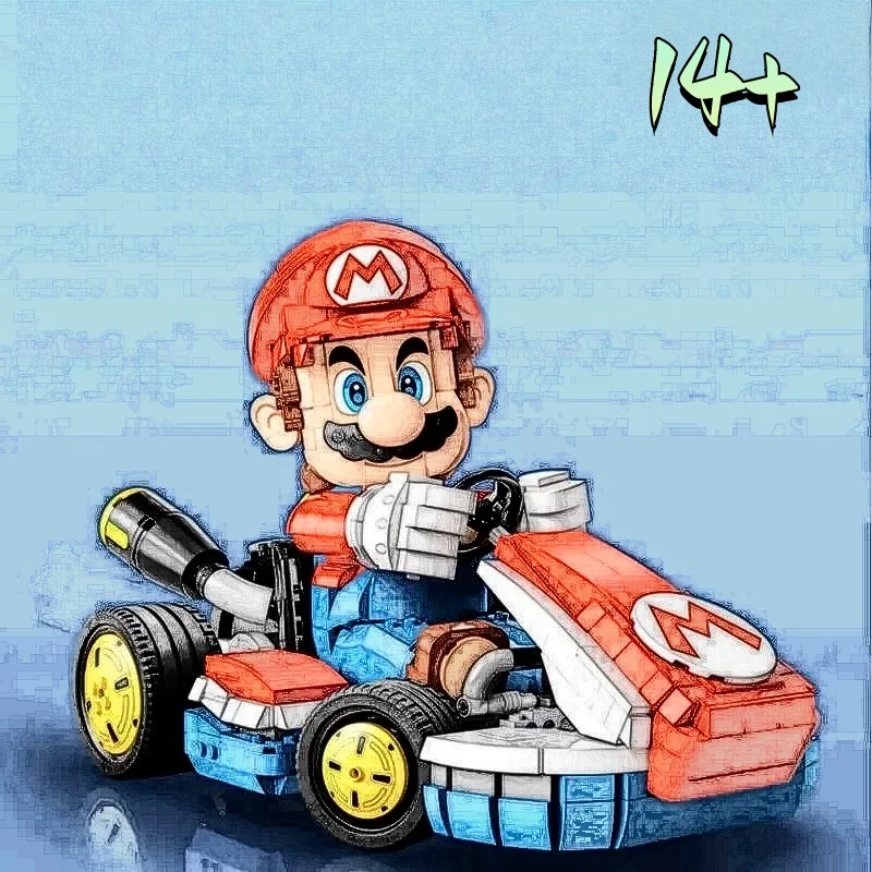 

НОВИНКА: Конструктор MOC 72037 «Стандартный картинг» (1972 детали) — Сборные блоки, игрушки-украшения для детей, подарки на Рождество и День рождения