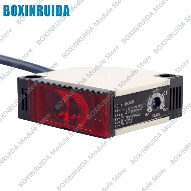 New Original Photoelectric Switch E3JK-DS30M1 E3JK-DS30M2 E3JK-R2M1 E3JK-R2M2 E3JK-R4M1 E3JK-R4M2 E3JK-5M1 E3JK-5M2