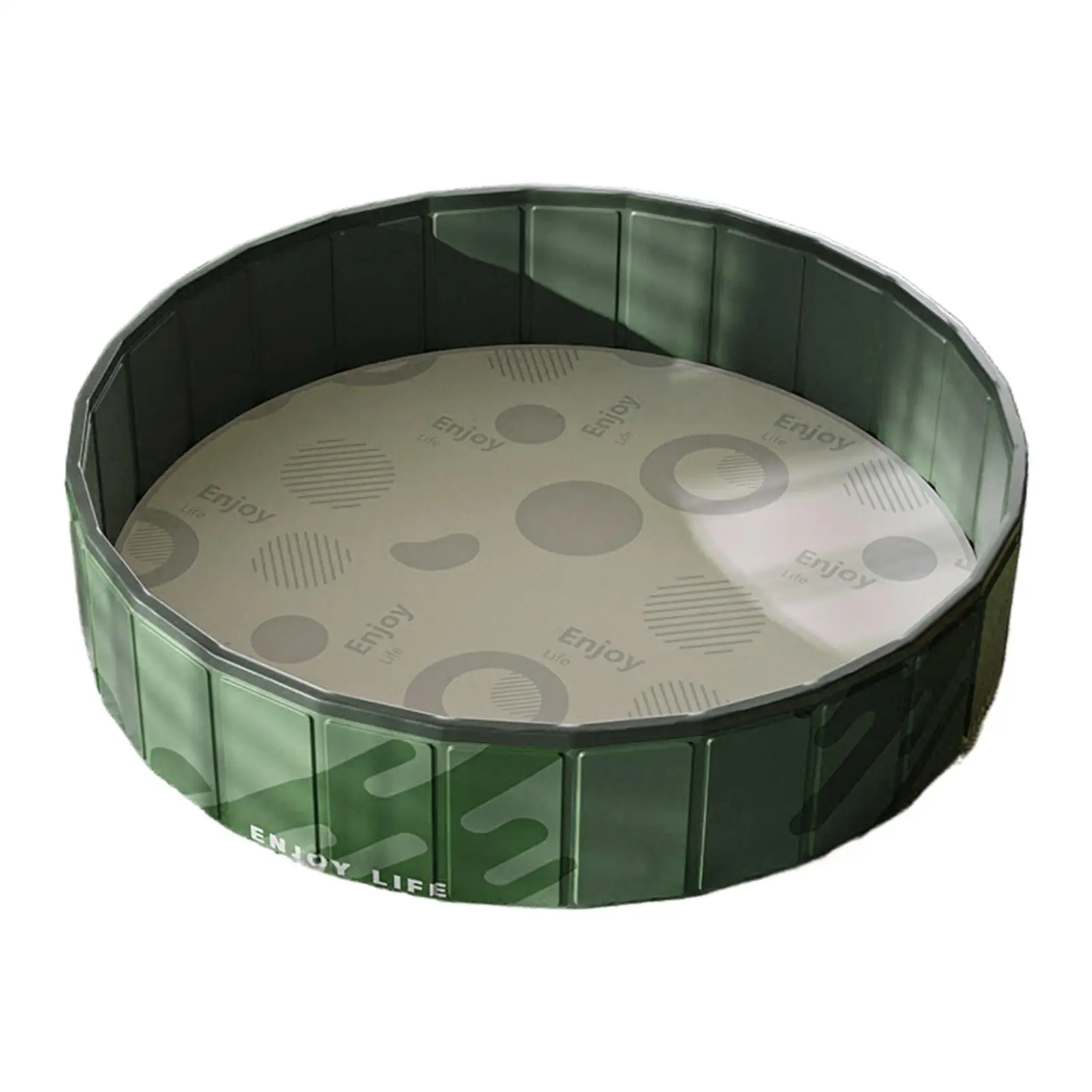 Portable Pool Foldable Portable Swimming Non-Inflatable Bathtub Foldable Dog Pet Bath Pool for Outdoor Backyard Yard Beach