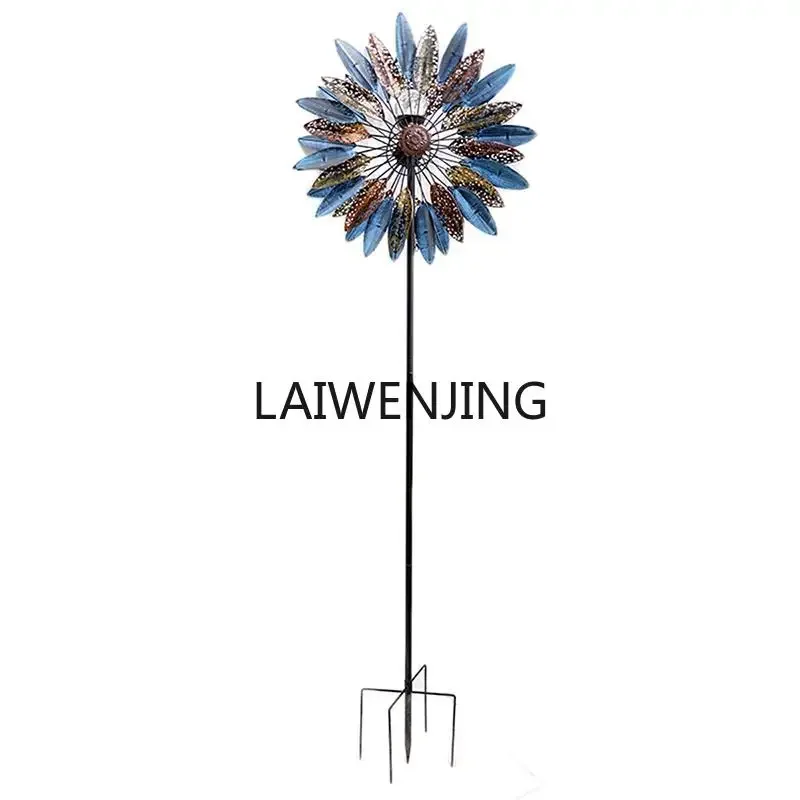 

HLZ wrought iron windmill villa garden terrace courtyard balcony decoration ornament