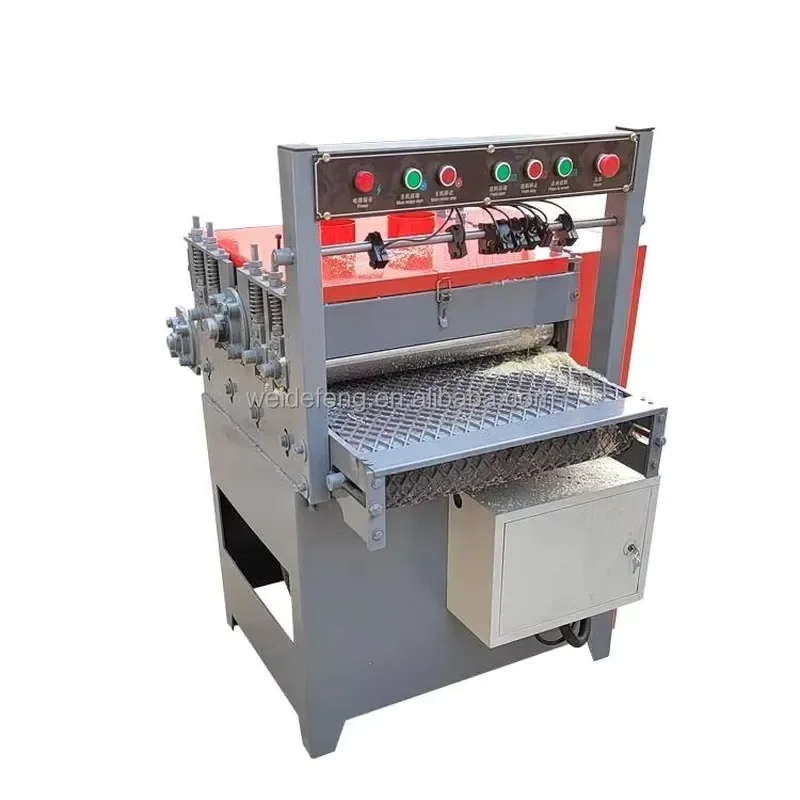 Factory Direct Sales Infrared Edge Saw Wood Multi-blade Double Crawler Saw Machine for Carpentry Woodworking Edge Cleaning