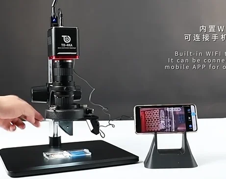 

Multifunctional 4K Digital Microscope TD-D-4KA, 60FPS Video & Photo Capture with Scale Bar