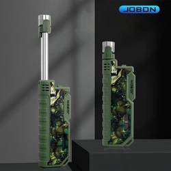 JOBON Retractable Barrel Ignition Gun Inflatable Gas Lighter Metal Welding Gun Barbecue Cooking Candle Outdoor Camping Tool