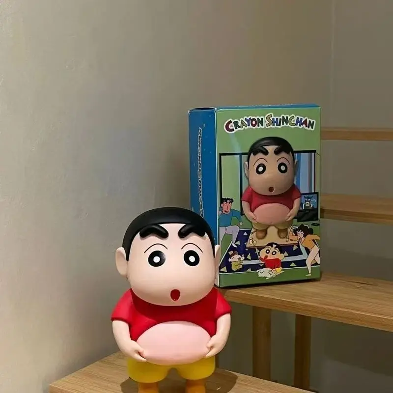 

Crayon Shin-chan, big-bellied Shin-chan, customizable table ornaments, stress-relieving toys, anime furniture ornaments, anime