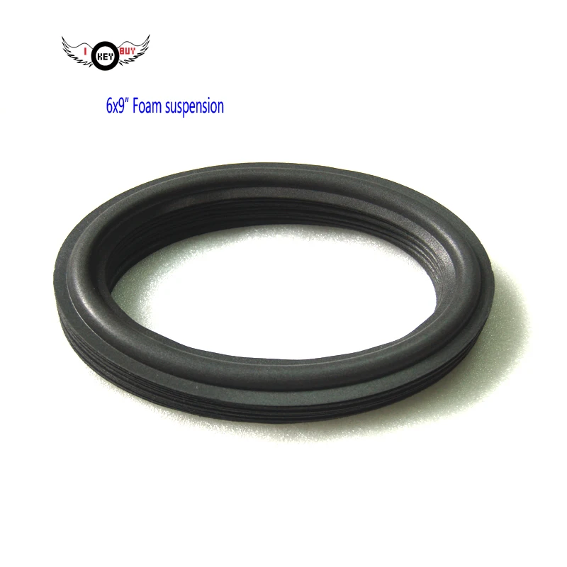 I KEY BUY 50pcs/lot 6x9 inch Foam Speaker Surround EVA Repair Woofer  Suspension Edge Out Size 230mm 158mm  Parts