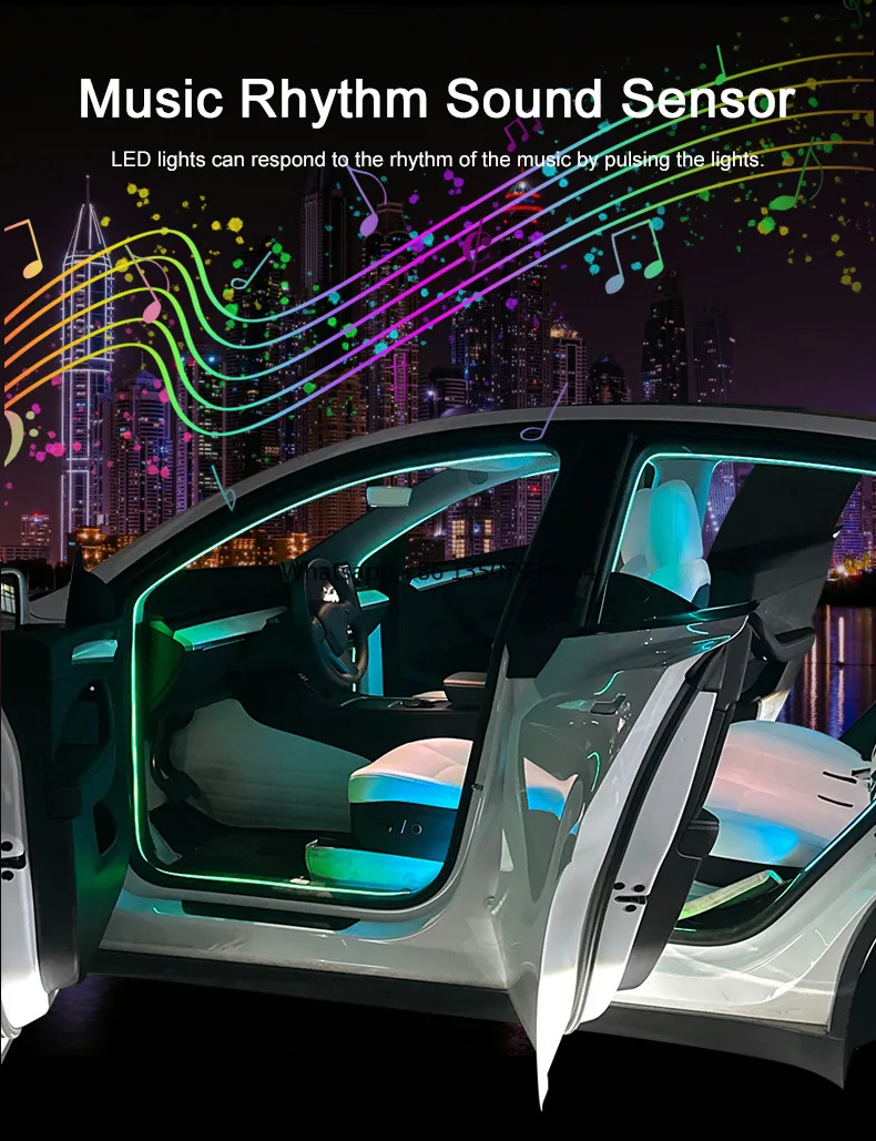 

NEW ITEMS Symphony Atmosphere LED Car Ambient Light