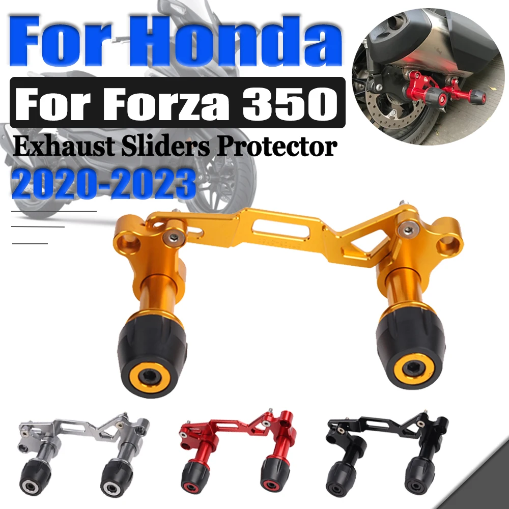 

For Honda Forza 350 Forza350 2020 2021 2022 2023 Motorcycle Accessories Exhaust Muffler Falling Protector Sliders Crash Pad Part