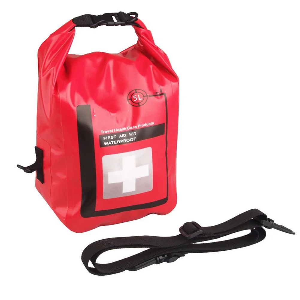 

5L Waterproof First Aid Bag Emergency Kits Portable Medical Bag For Camping Hiking Rafting Outdoor Travel Dustproof Protection
