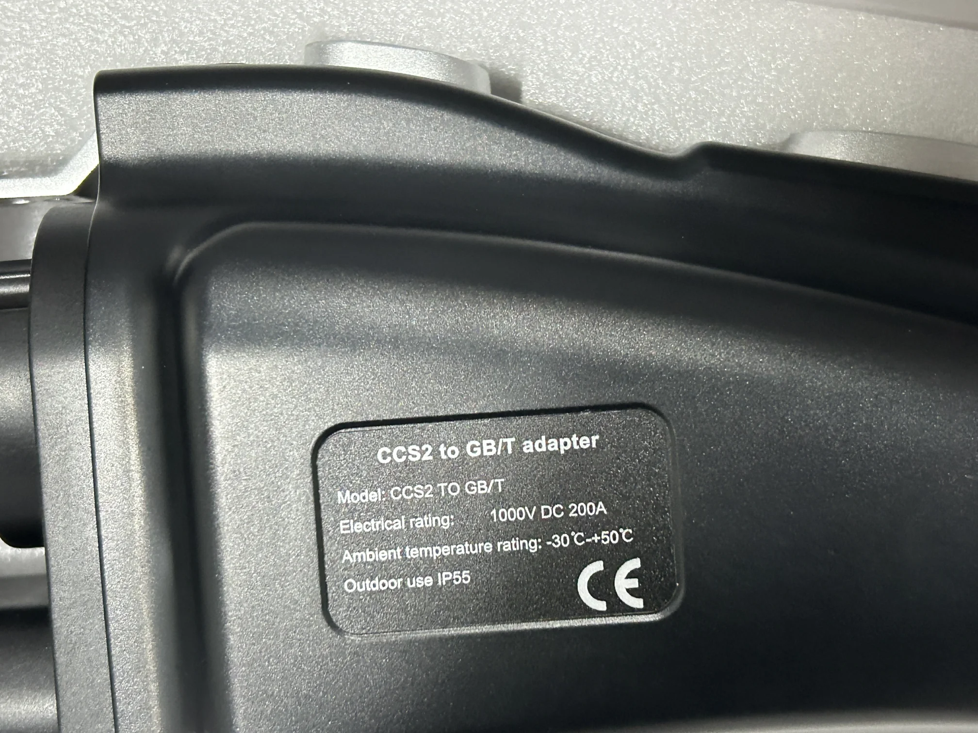 CCS2 Charging Adapter Electric Vehicle Gb/t Adapter Dc Automotive Adapter Ccs to Gbt