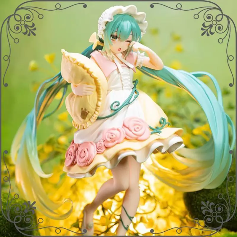 

Hatsune Miku Wonderland Sleeping Beauty PVCNew and unopened Collector Figurine Toy Figure Model Collector Toy Gift ornament doll