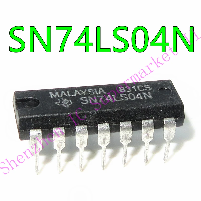 1cs/lot SN74LS04N DIP14 SN74LS04 DIP 74LS04N 74LS04 DIP-14 HD74LS04P new IC