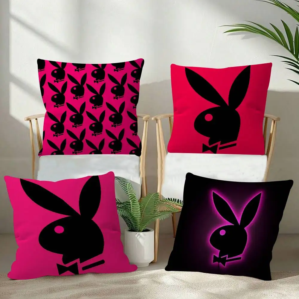 Capa de Almofada de Luxo P-playboy, Design de Capa de Almofada Decorativa para Feriados