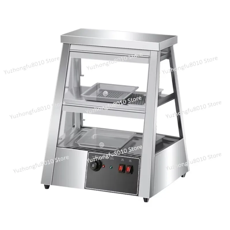 High Quality Desktop Electric Food Display Insulation Cabinet Display Cabinet Snack Buffet Commercial Catering Equipment