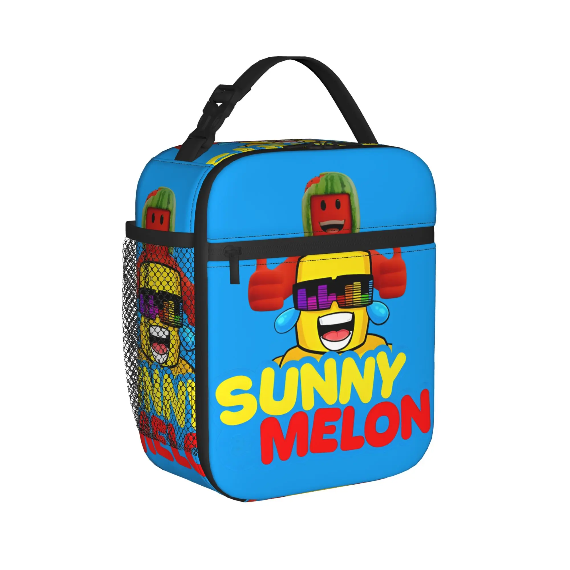 Sunny Front Melon Behind Thumbs Up Lunch Bag  Funny Lunch Box For Women  Office Cooler Bag Waterproof Tote Food Bags