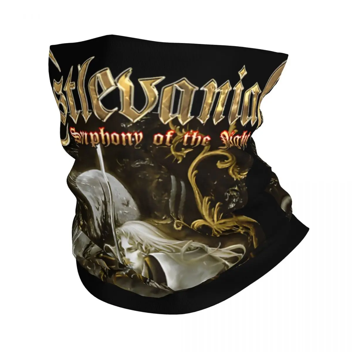 Castlevania Symphony Of The Night Castlevania Bandana Neck Gaiter Motocross Face Mask Running Unisex Adult Winter