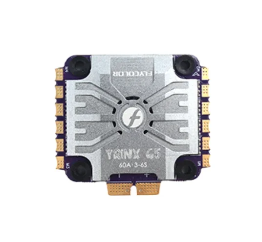 Лидер продаж Flycolor Trinx G5 45A 60A 4in1 3-6S ARM 32-битный Cortex STM32G071 Высокопроизводительный микроконтроллер Freestyle FPV Racing ECS