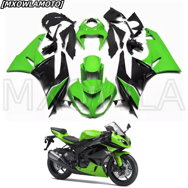 New ABS Motorcycle Fairings Kit Fit for ZX-6R ZX6R 636 2009 2010 2011 2012 09 10 11 12 Bodywork Set Black Green Red