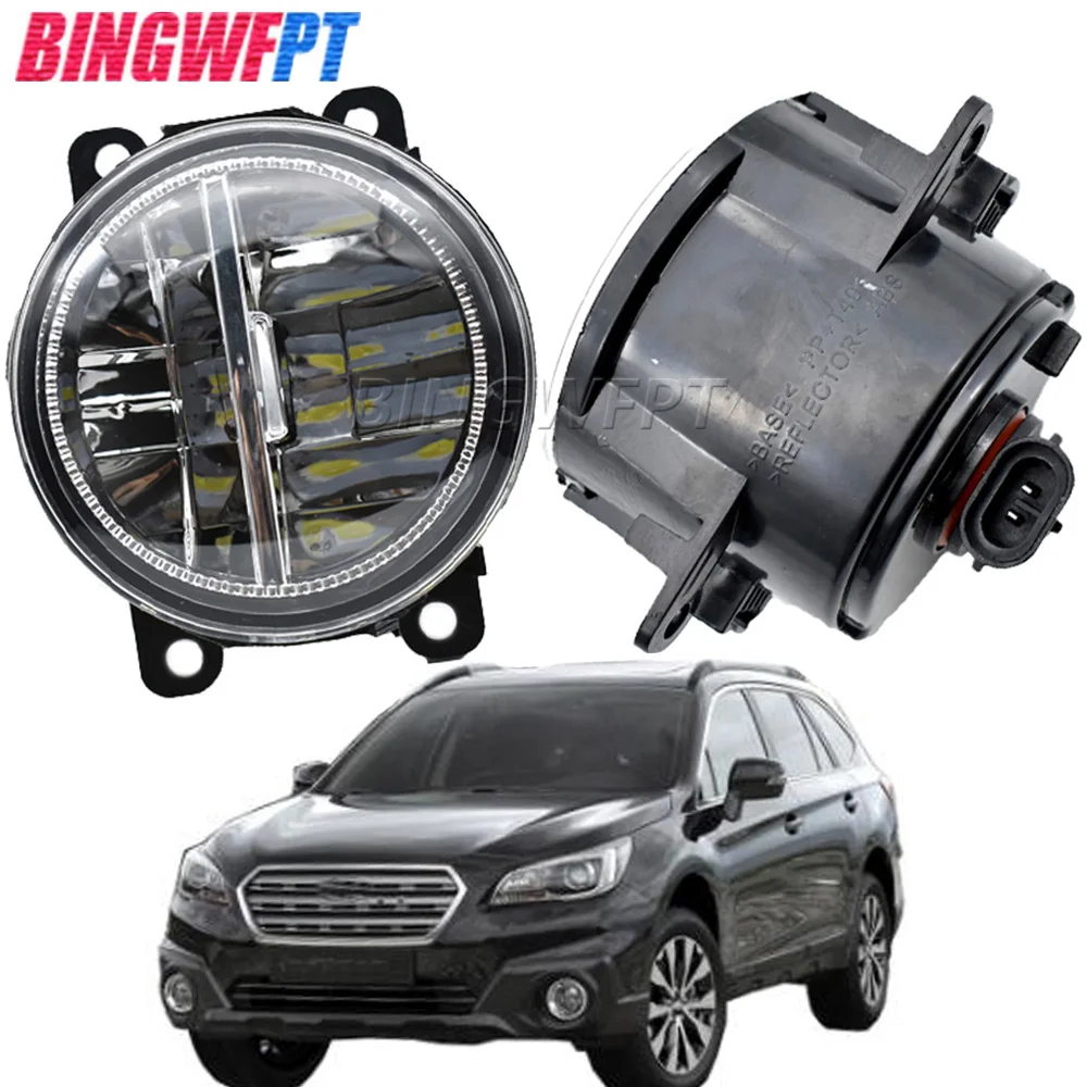 

2Pieces Car LED Bulb H11 Fog Light Daytime Running FogLights DRL Fog Driving Lamp 12V For Subaru Outback 2010 2011 2012