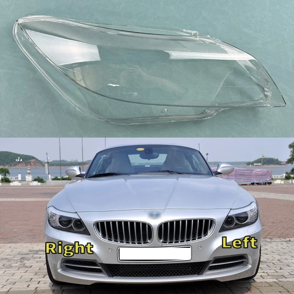 

For BMW Z4 E89 E85 2009-2013 Front Headlight Cover Transparent Mask Headlamp Lamp Shell Plexiglass Replace Original Lampshade