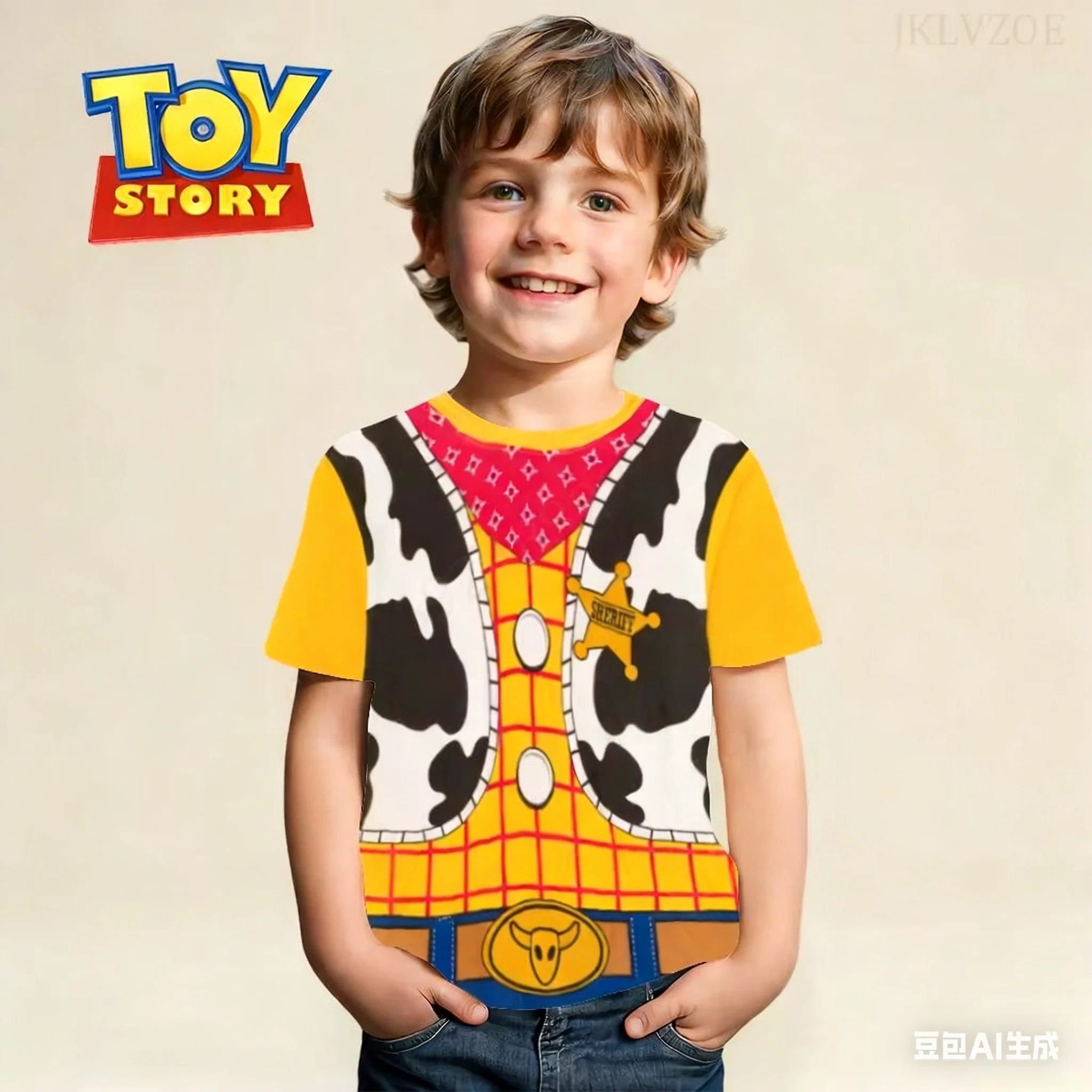 تي شيرت توي ستوري وودي باز لايت يير التأثيري تي شيرت متطابق للعائلة تي شيرت علوي ملابس عائلية زي ملابس الشارع الشهير للرجال والنساء والأولاد والبنات #2